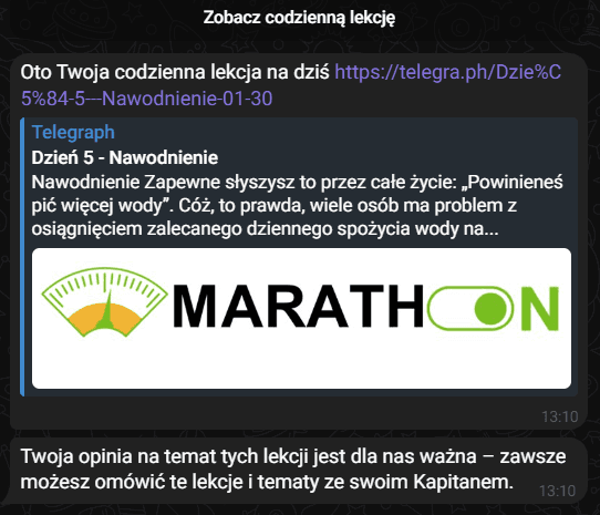 Fit Maraton przykład 3