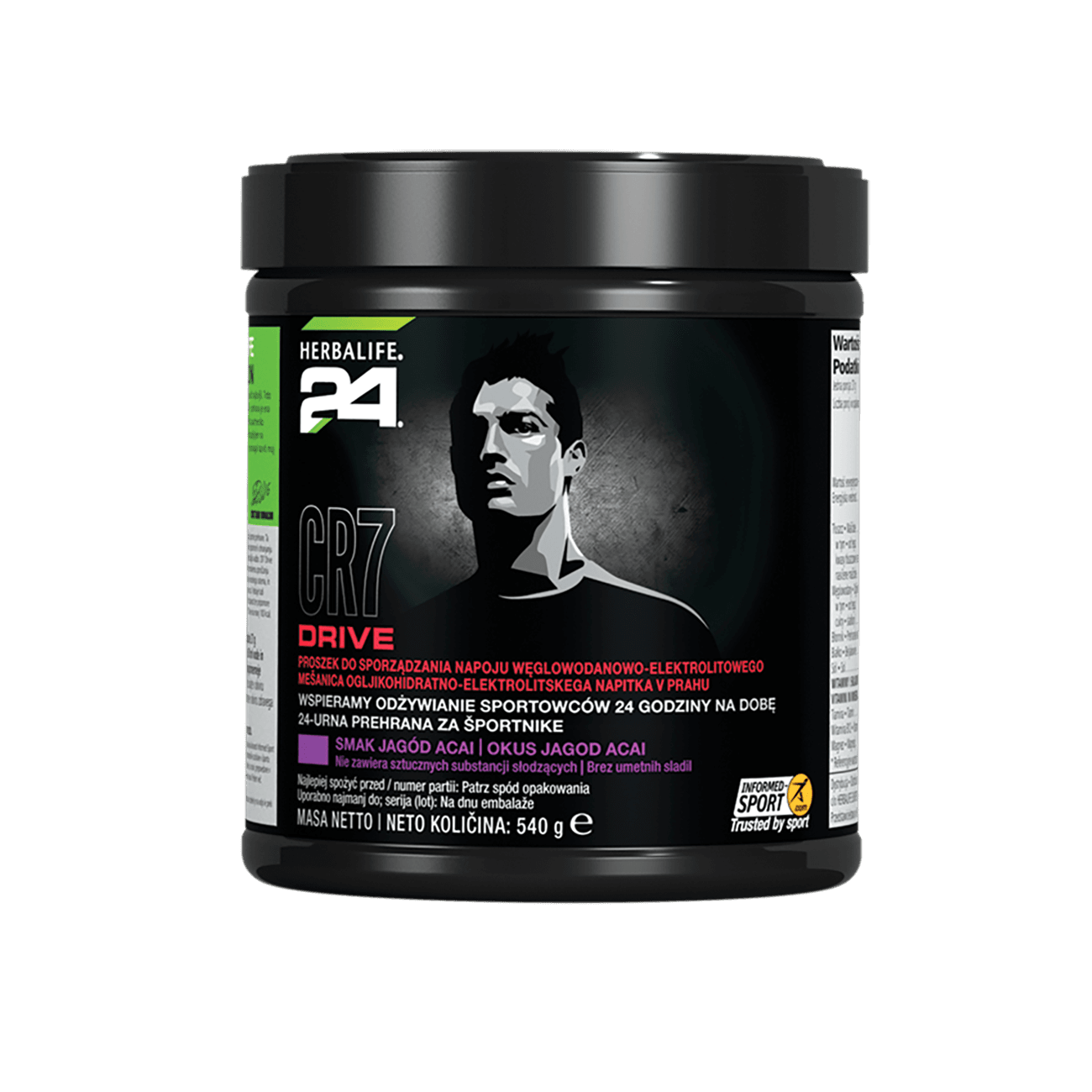 CR7 pojemnik - Acai - 540 g