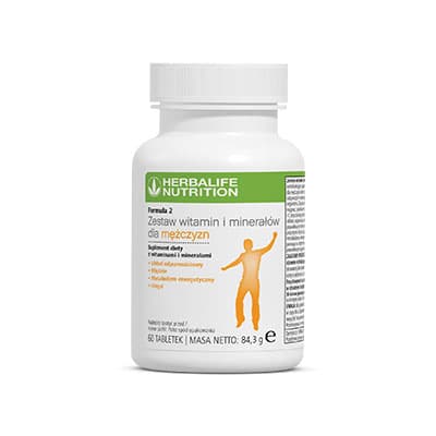 F2 Zestaw witamin i minerałów dla mężczyzn 60 tabletek